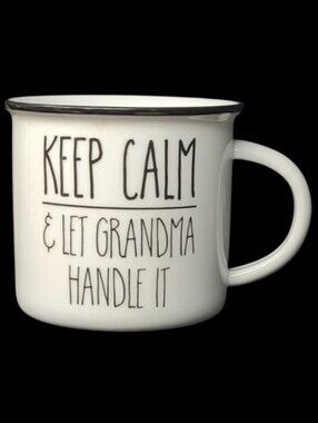 'Keep Calm & Let Grandma Handle It' Coffee/Tea Mug/Cup